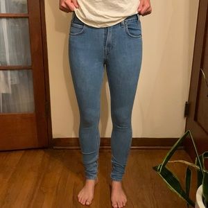 Levi’s 721 vintage high rise skinny jeans size 25